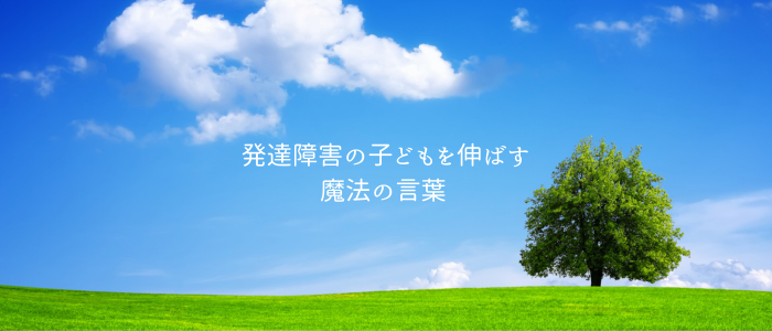 発達障害の子どもを伸ばす魔法の言葉： Shizu公式サイト